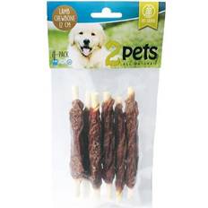 2pets tuggpinne 4pets 2pets Tuggpinne m lamm 12cm 6-pack 70g