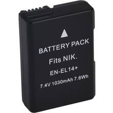 En el14 MTK EN-EL14 Batteri till Nikon D3100 D5100 Coolpix P7000 P7800 Etc