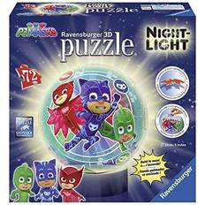 3d lampa Barnrum Ravensburger – Pussel 3D-lampa, PJ Masks (11773)