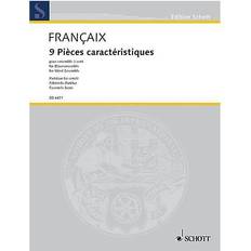 Klassische Puzzles 9 Pieces Caracteristiques (Jean FranÃ§aix) Score (Sheet Music/Songbook)