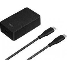 charger. network. Versa Slim USB-C PD 18W USB-C to USB-C black/charcoal black (LITHOS Collective)