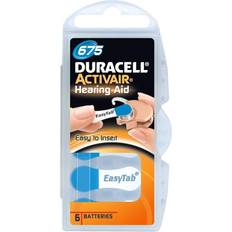 Duracell activair Duracell Activair Hearing EasyTab paket med 12 blisterpaket med 6 Da 675