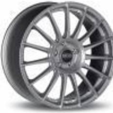 OZ Superturismo LM Matt Silver Black Lettering 8.5x19 5/114.3 ET38 B75