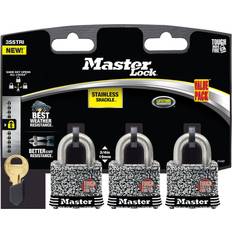 Security Master Lock 1-9/16 W Laminated Steel 4-Pin