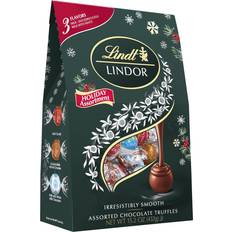 Lindt Confectionery & Cookies Lindt Holiday Assorted Chocolate Candy Truffles with Smooth, Melting Truffle Center, 15.2