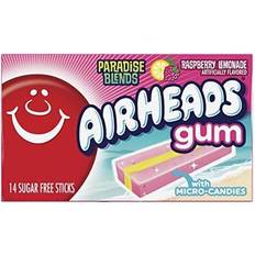 Raspberry Chewing Gums Airheads Sugar Free Gum - Paradise Blend Raspberry Lemonade