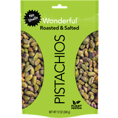 Nuts & Seeds Wonderful No Shell Roasted & Salted 12oz 1pack