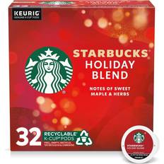 Starbucks Beverages Starbucks Holiday Blend Medium Roast Coffee Single-Cup Maple