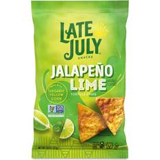 Lemon/Lime Snacks Late July Jalapeño Lime Tortilla Chips 221g 1pack