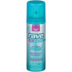 Rave 4X Hairspray Mega Unscented Aerosal Trave Pack