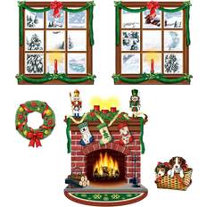 Navidad Platos, Tazas y Cubiertos Beistle Indoor Christmas Decor Props