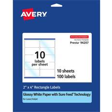 FSC (The Forest Stewardship Council) Label Makers & Labeling Tapes Avery Rectangle Labels with Sure