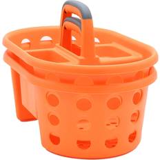 Orange Shower Baskets, Caddies & Soap Shelves SimplyKleen 2-Pack Shower