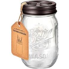 Bronze Toothbrush Holders Mason Jar Toothbrush