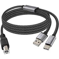 MOSWAG 2in1 USB 3.28FT/1M with MIDI Cable