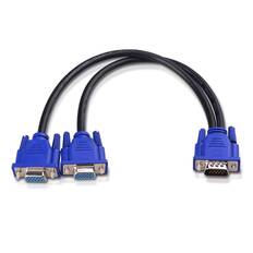 Cable Matters matters vga splitter cable vga y splitter for screen duplication