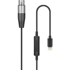 XLR Female to Apple Lightning Interface Cable for iPhone & iPad LC-XLR