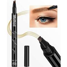 Cosmetics iMethod Eyebrow Pen iMethod Eye Brown Makeup, Eyebrow Pencil with a Micro-Fork Tip Applicator Creates Natural Looking Brows Effortlessly and Stays on All Day, Light Brown