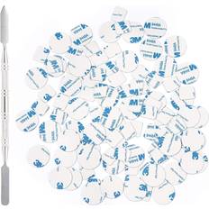 Allwon Metal Stickers for Magnetic Empty Eyeshadow Makeup Palette 100-pack