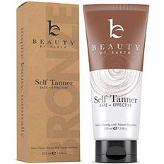 Beauty By Earth Tanner - With Organic Aloe Vera & Shea Butter, Sunless Tanning Lotion