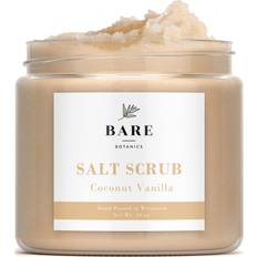 Vanilla body scrub Bare Botanics Natural Body Scrub Coconut Vanilla Exfoliator Super Moisturizer