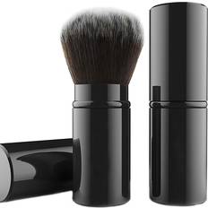 Falliny Falliny Retractable Kabuki Makeup Brush, Travel Powder Brush for Blush Bronzer, Buffing, Flawless Powder Cosmetics…