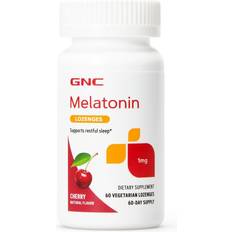 Vitamins & Supplements GNC Melatonin Lozenges 1 Mg Cherry 60