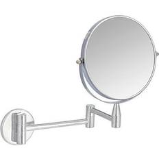 Wall-Mounted Vanity Mirror 1X/5X Magnification Chrome
