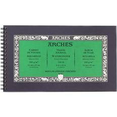 Arches Skitse- & Tegneblok Arches 10x6 Watercolor Travel Journal Arches