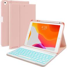 Computer Accessories Keyboard and Case for iPad 7th/8th/9th Generation 10.2-inch 2018/2020/2021, iPad Air 3 iPad Pro