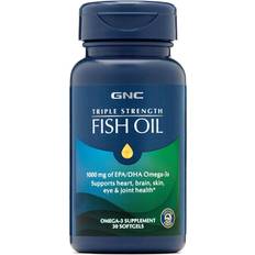 GNC Fatty Acids GNC Triple Strength Omega Fish Oil 30