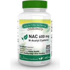 Health Thru Nutrition N-Acetyl Cysteine NAC 600mg NON-GMO