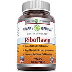 Riboflavin Formulas Riboflavin Dietary Supplement 400 Milligrams 120 stk