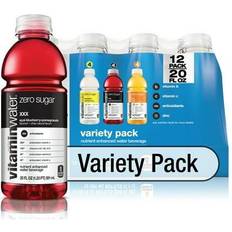 Vitamin water zero vitaminwater zero variety pack nutrient enhanced water