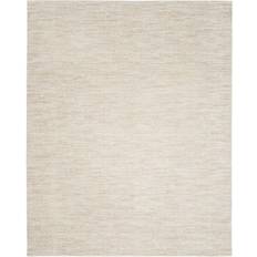 Carpets & Rugs Nourison Essentials Solid Contemporary Ivory Beige, White