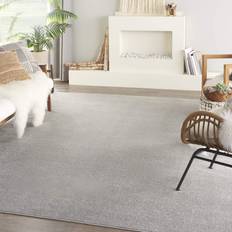 Carpets & Rugs Nourison Essentials Solid Contemporary Gray, Silver