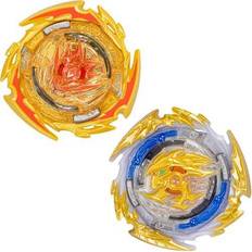 Toy Figures Beyblade Burst QuadDrive Destruction Belfyre B7 and Decay Perseus P7 Spinning Top Dual Pack