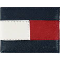 Tommy Hilfiger Portefeuille Slim Bifold Cuir - Bleu