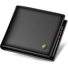 Wallets & Key Holders Laorentou Bifold Coin Pocket Wallet - Black