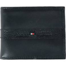 Tommy Hilfiger Men's Leather Ranger RFID Bifold Wallet with Coin