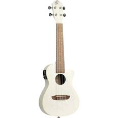 Ortega Rudawn Earth Series Concert Ukulele Transparent Tequila Sunburst Silver