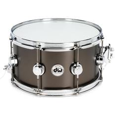 Snare Drums DW Collector's Series Metal Snare Drum 7 x 13 inch Satin Black Over Brass