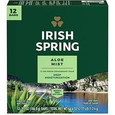 Irish Spring Spring Bar Soap for Aloe Mist Deodorant Bar Soap 3.7 Oz