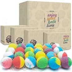 Nourishing Bath Bombs Inteye Enjoy Your Bath Time Set 24-pack