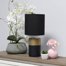 Lighting Simple Designs LT1114-BLK Two Toned Table Lamp