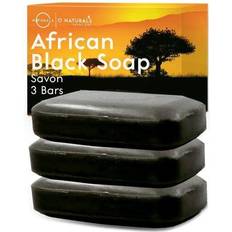 Dry Skin Bar Soaps Naturals Organic African Black Soap Bar 3Pc Rich Butter Helps Acne Prone Skin