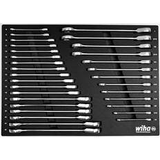 Wiha Ratchet Wrenches Wiha Piece Tray Set SAE