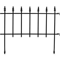 Fences Sunnydaze Decor Roman Garden Border Fence Set 5pcs 22x18"