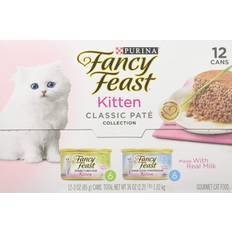 Pets Fancy Feast Feast Classic Kitten Grain-Free Turkey Whitefish Pate Cat Food