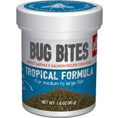 Fluval Bug Bites fiskfoder, insektslarver, fiskar, långsamt granulat 1,4–1,6